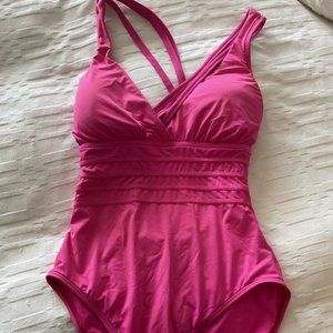 La Blanca Island Goddess Orchid Pink One Piece Swimsuit